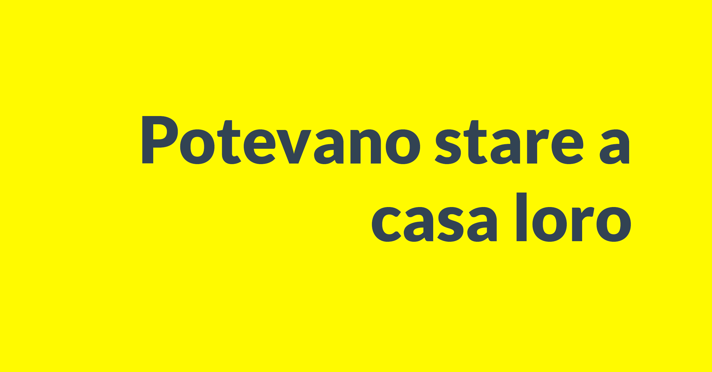 Mi fate schifo